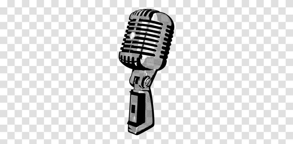 Vintage Microphone, Gray, World Of Warcraft Transparent Png