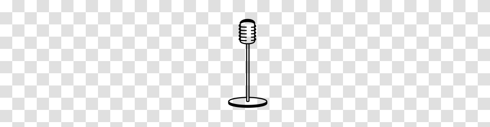 Vintage Microphone Icons Noun Project, Gray, World Of Warcraft Transparent Png