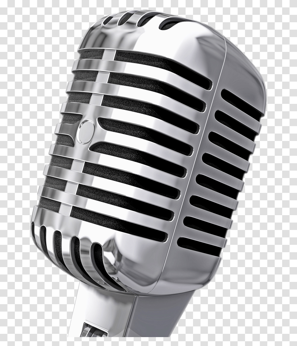Vintage Microphone Microphone, Electrical Device, Helmet, Clothing, Apparel Transparent Png