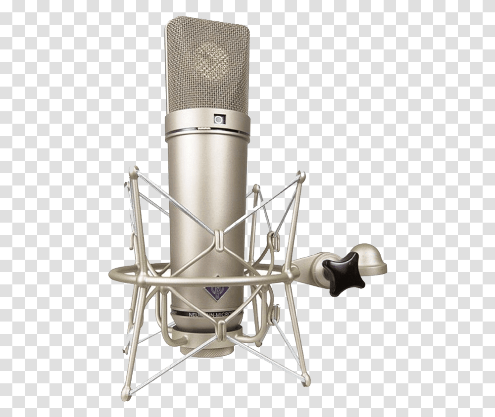 Vintage Microphone Neumann Microphones, Electrical Device Transparent Png