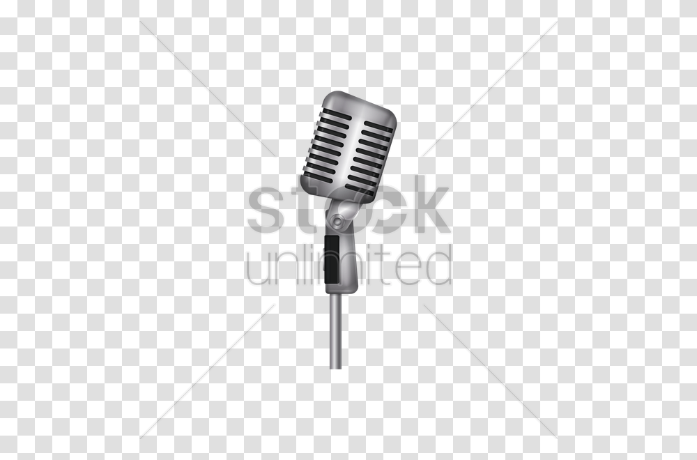 Vintage Microphone Vector Image, Electrical Device Transparent Png