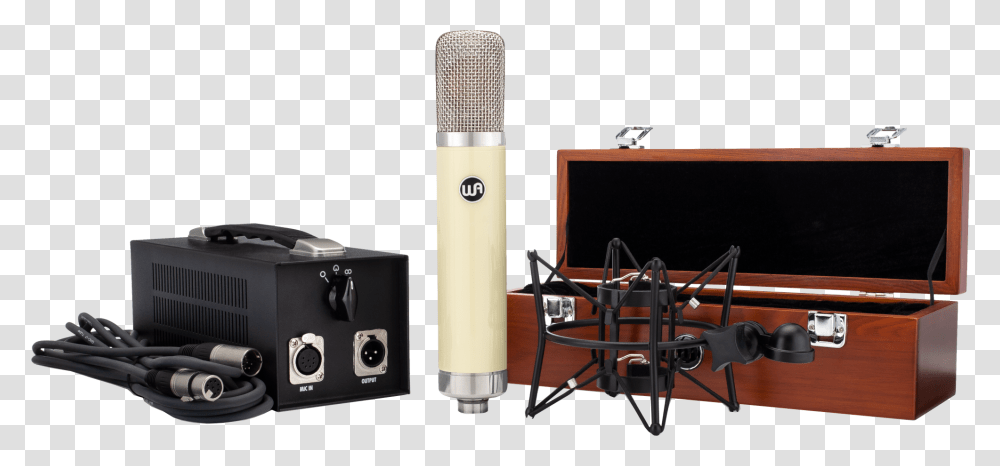 Vintage Microphone Warm Audio Wa, Electrical Device, Studio Transparent Png