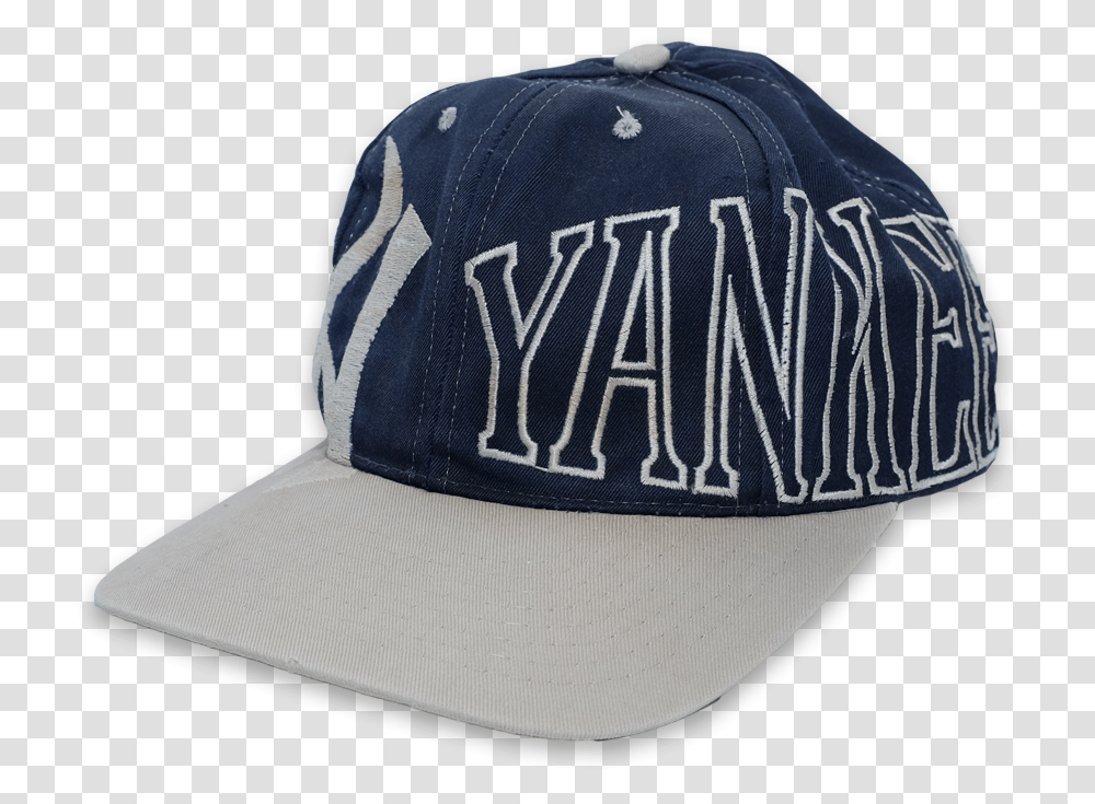 Vintage New York Yankees Cap Baseball Cap, Clothing, Apparel, Hat Transparent Png