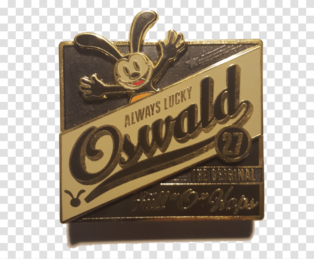 Vintage Oswald The Lucky Rabbit Label, Building, Hotel, Logo Transparent Png