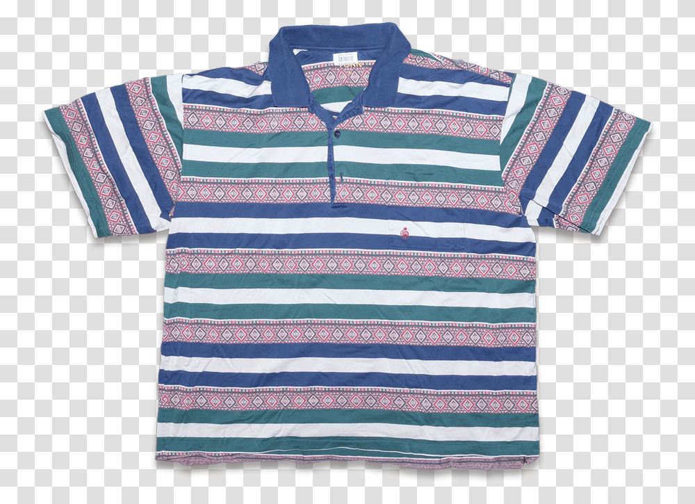 Vintage Pattern Polo Medium Polo Shirt, Apparel, T-Shirt, Tree Transparent Png