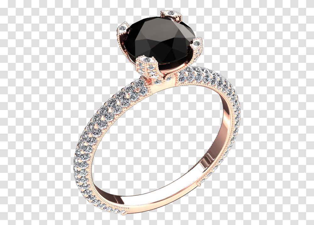 Vintage Pave Style Engagement Ring, Accessories, Accessory, Jewelry, Diamond Transparent Png