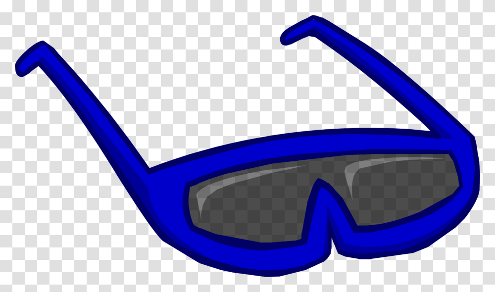 Vintage Penguin Wiki Blue Glasses Club Penguin, Accessories, Accessory, Goggles, Sunglasses Transparent Png