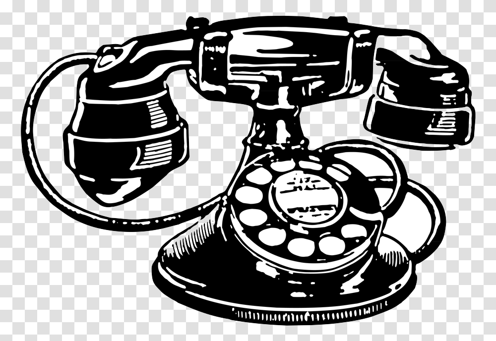 Vintage Phone Clipart Vintage Telephone Illustration, Electronics, Dial Telephone Transparent Png