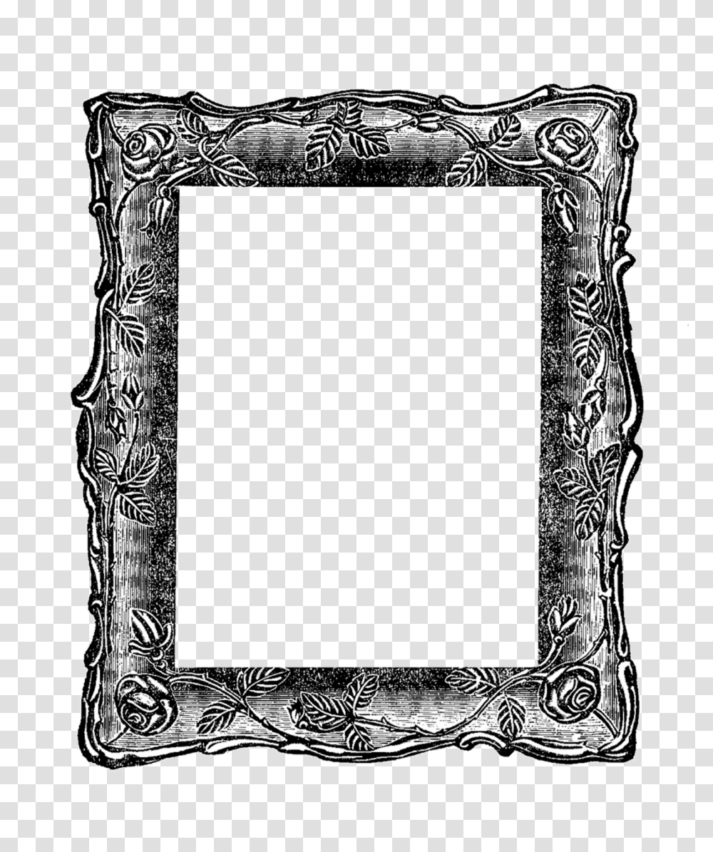 Vintage Picture Frame Clip Art Clip Art, Interior Design, Indoors, Mirror, Rug Transparent Png