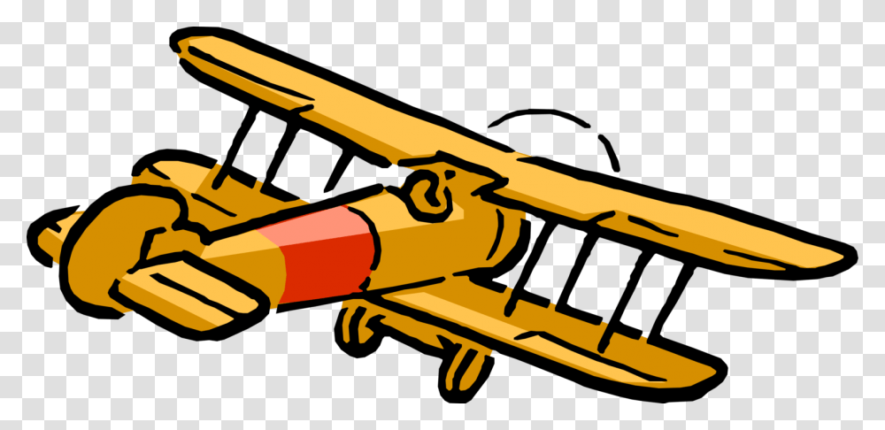 Vintage Plane Clipart Cartoon Biplane, Weapon, Weaponry, Bomb, Brass Section Transparent Png