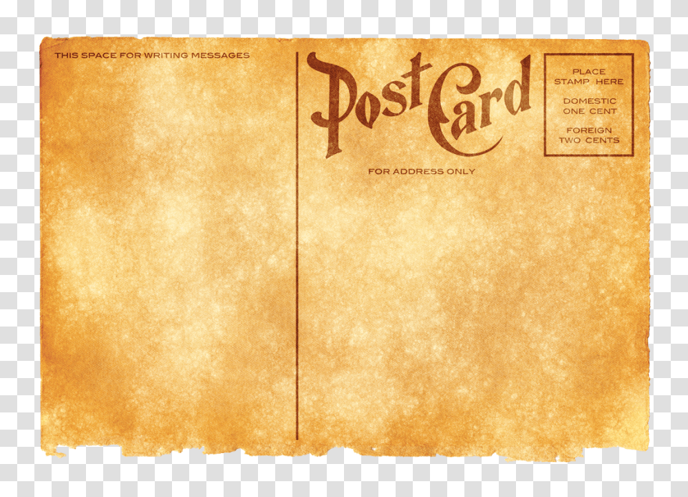 Vintage Postcard Image, Envelope, Mail, Book, Rug Transparent Png