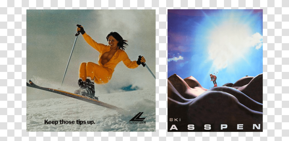 Vintage Poster Slides10 Keep Those Tips Up Ski Poster, Person, Human, Nature, Outdoors Transparent Png
