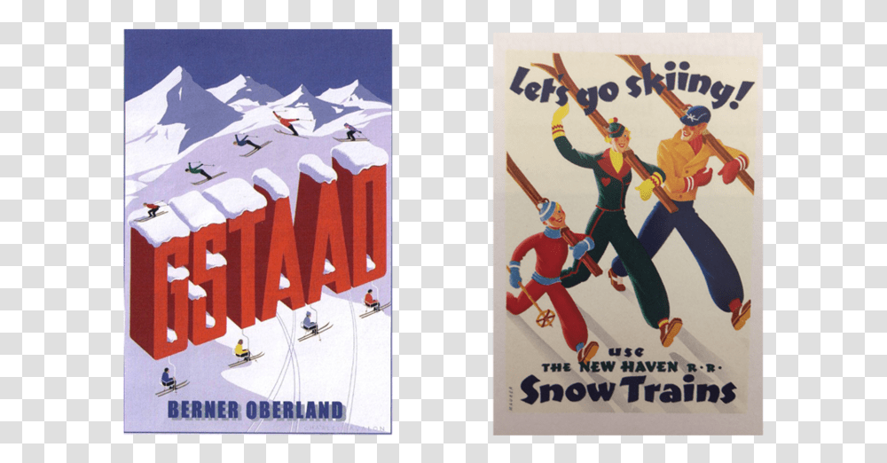 Vintage Poster Slides3 Vintage Winter Sports Poster, Advertisement, Person, Flyer Transparent Png