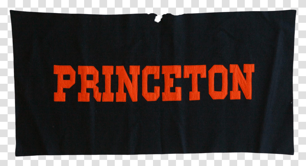 Vintage Princeton University Felt Banner Headstones, Text, Word, Alphabet, Clothing Transparent Png