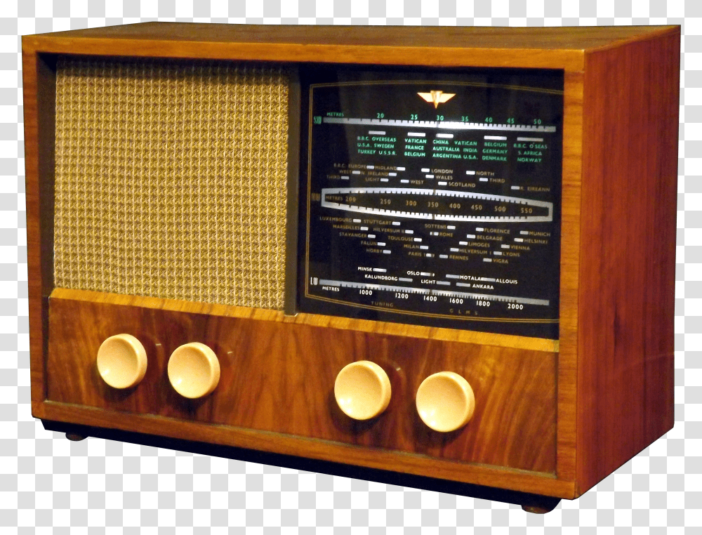 Vintage Radio Clipart Transparent Png