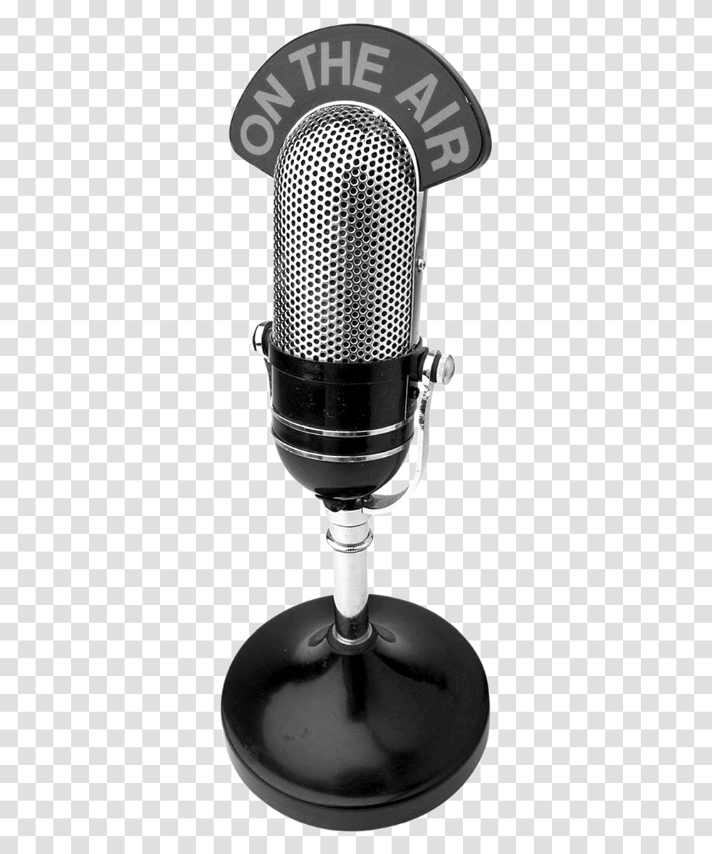 Vintage Radio Microphone Radio Microphone, Electrical Device, Mixer, Appliance Transparent Png