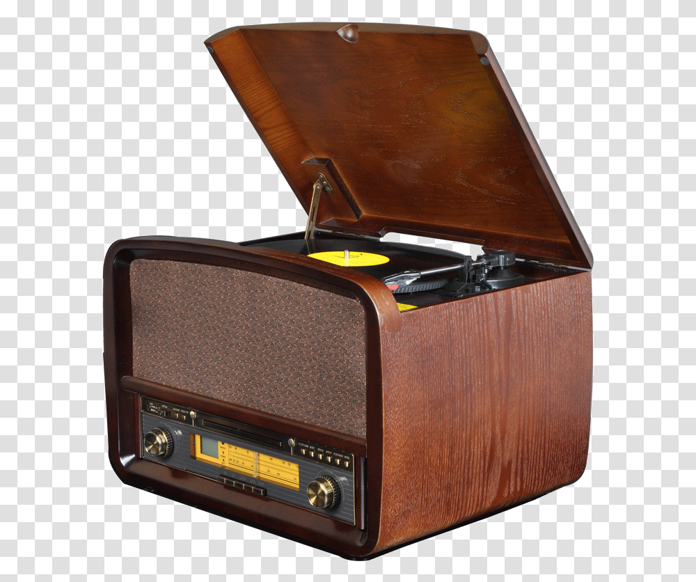 Vintage Radio Phonograph Music Player Transparent Png