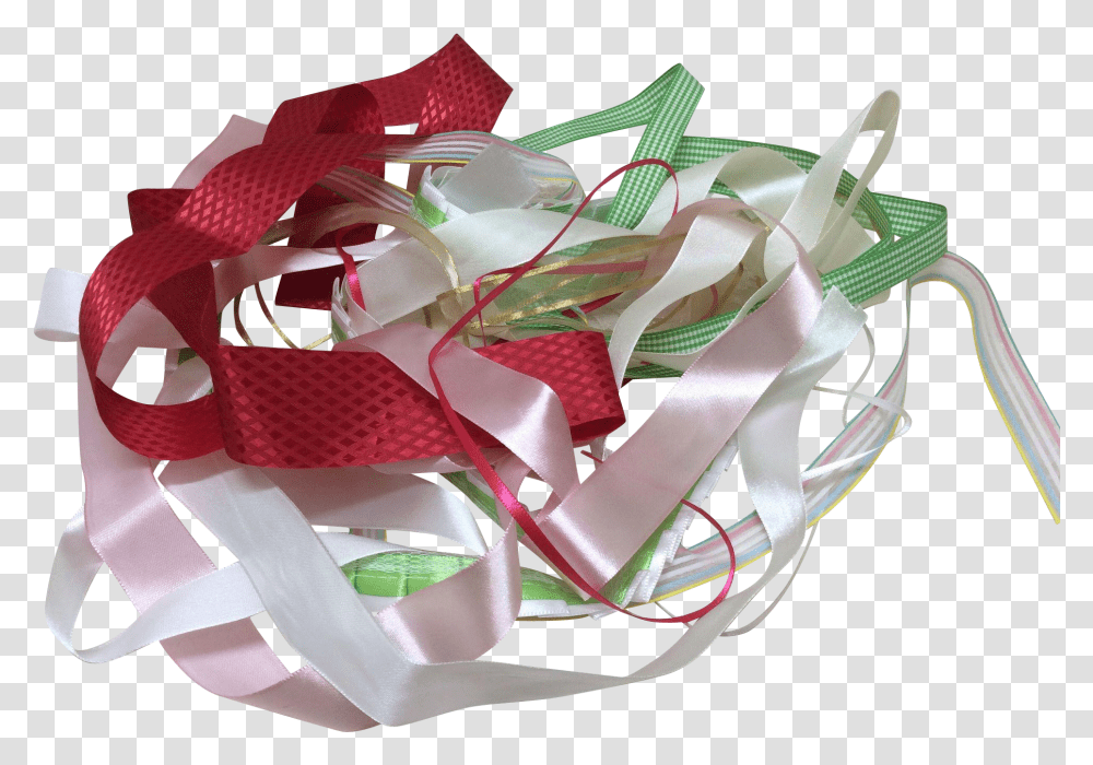 Vintage Ribbon Gift Wrapping, Apparel, Footwear Transparent Png