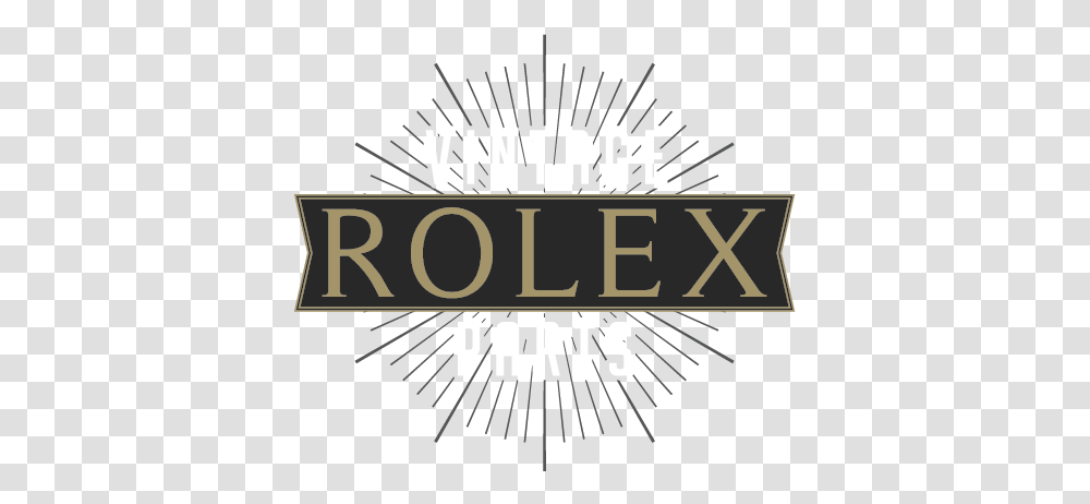 Vintage Rolex Parts Graphic Design, Text, Alphabet, Label, Word Transparent Png