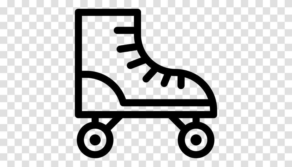 Vintage Roller Skate Icon, Gray, World Of Warcraft Transparent Png