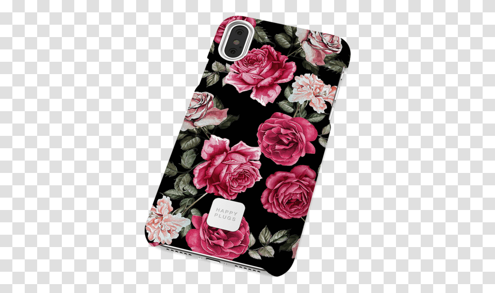 Vintage Roses Iphone Cases Xr With Roses Black Hd Smartphone, Plant, Flower, Blossom, Clothing Transparent Png