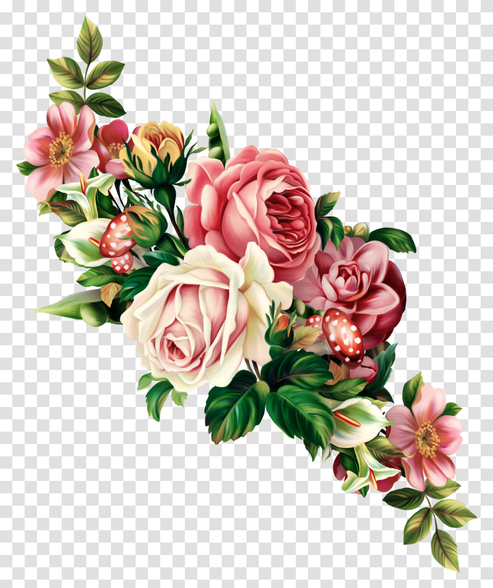 Vintage Roses, Plant, Flower, Blossom, Flower Bouquet Transparent Png