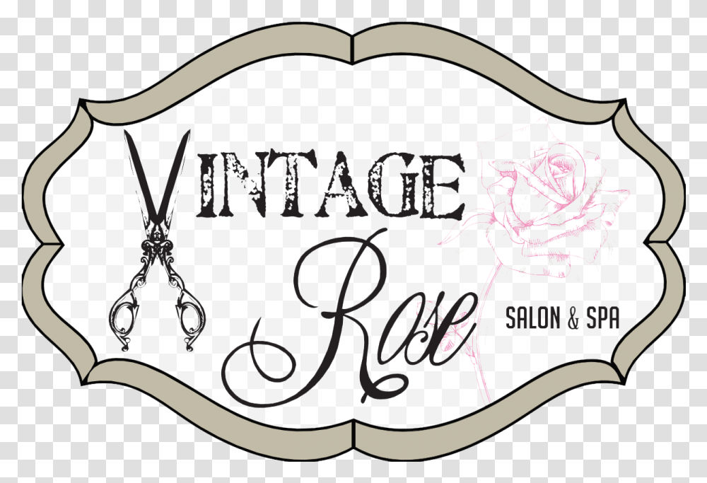 Vintage Salon Clipart Vintage Salon Clip, Label, Apparel Transparent Png