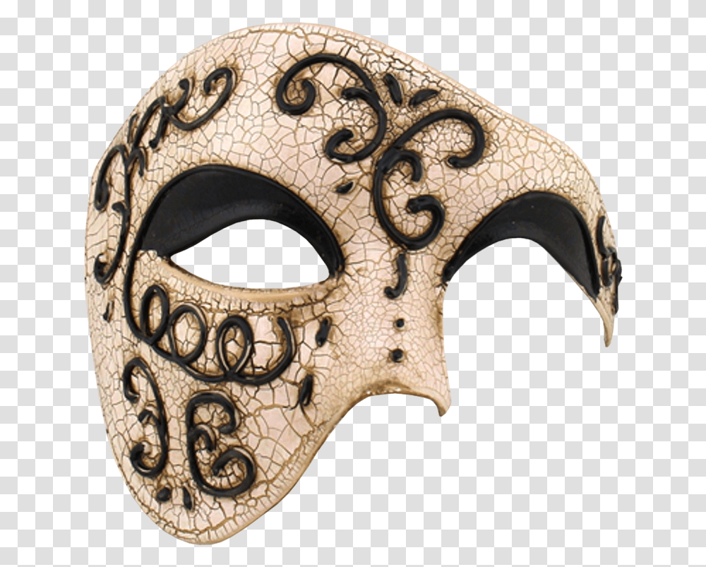 Vintage Series Phantom Of The Opera Half Face Masquerade Female Phantom Of The Opera Mask Transparent Png