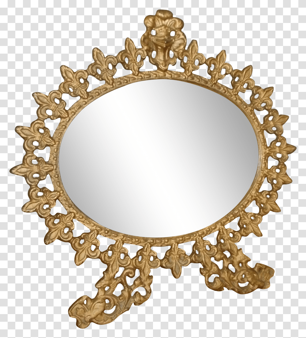 Vintage Standing Gilt Vanity Mirror Chairish 100 Plagiarism Transparent Png