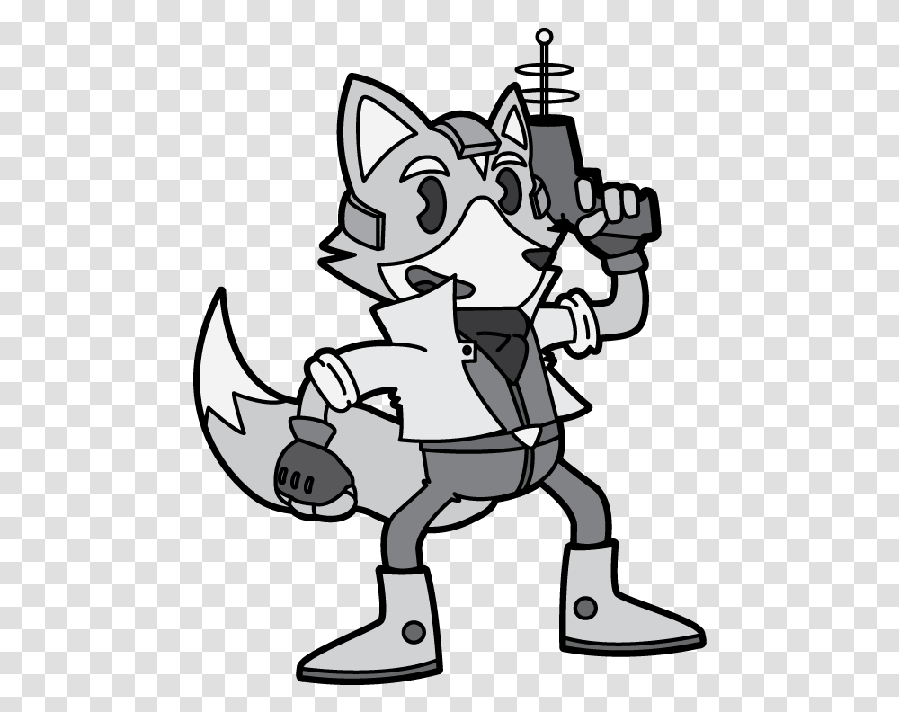 Vintage Star Fox Cartoon, Person, Human, Stencil, Knight Transparent Png