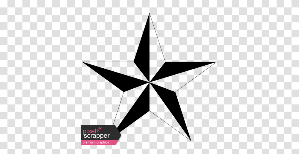 Vintage Star Shape Graphic, Star Symbol Transparent Png