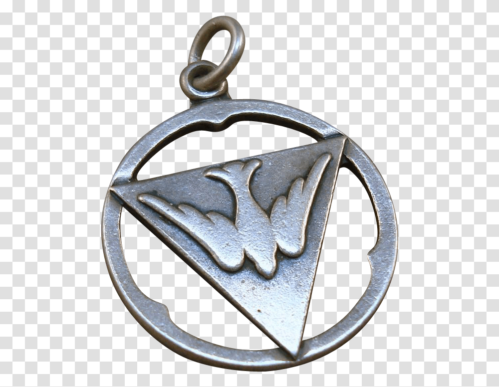 Vintage Sterling Christian Dove Charm Locket, Pendant, Jewelry, Accessories, Accessory Transparent Png
