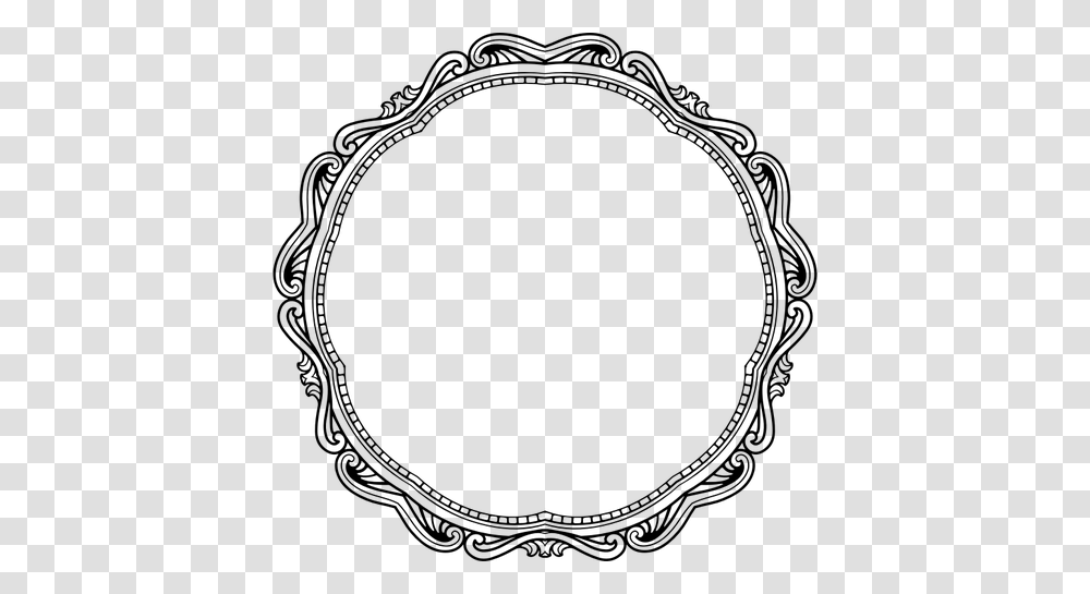 Vintage Style Frame Vector Image, Gray, World Of Warcraft Transparent Png