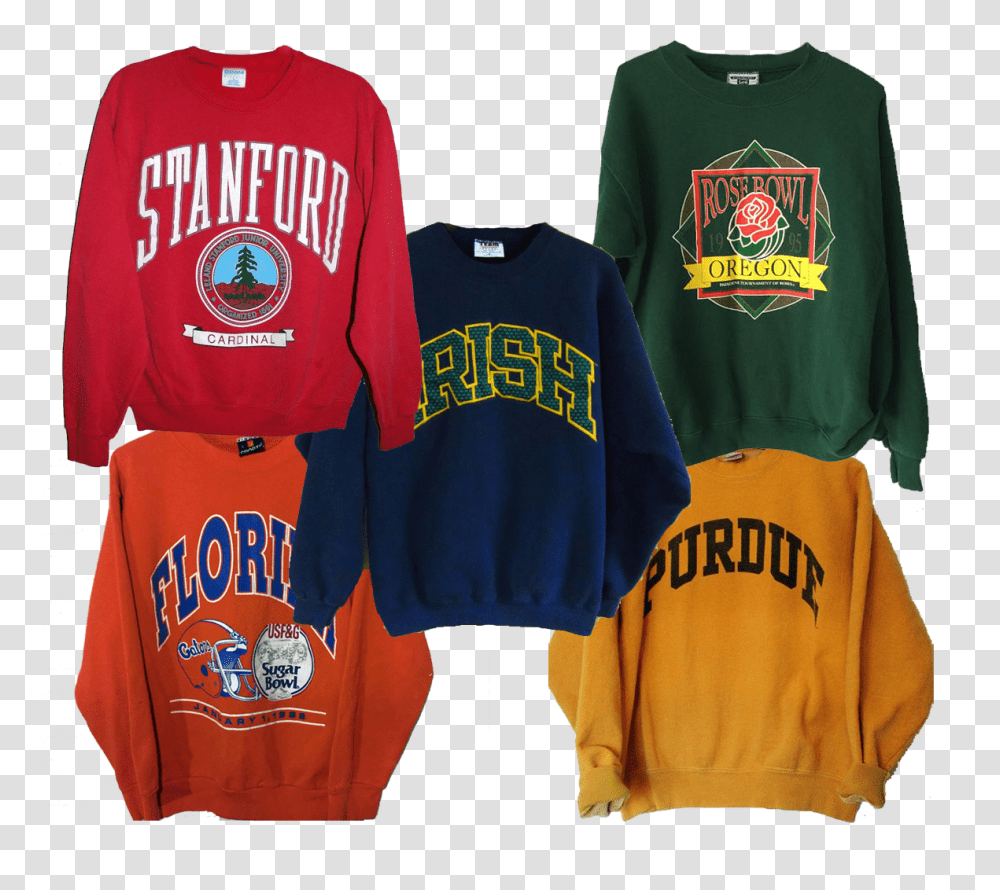 Vintage Sweatshirts, Apparel, Sleeve, Long Sleeve Transparent Png