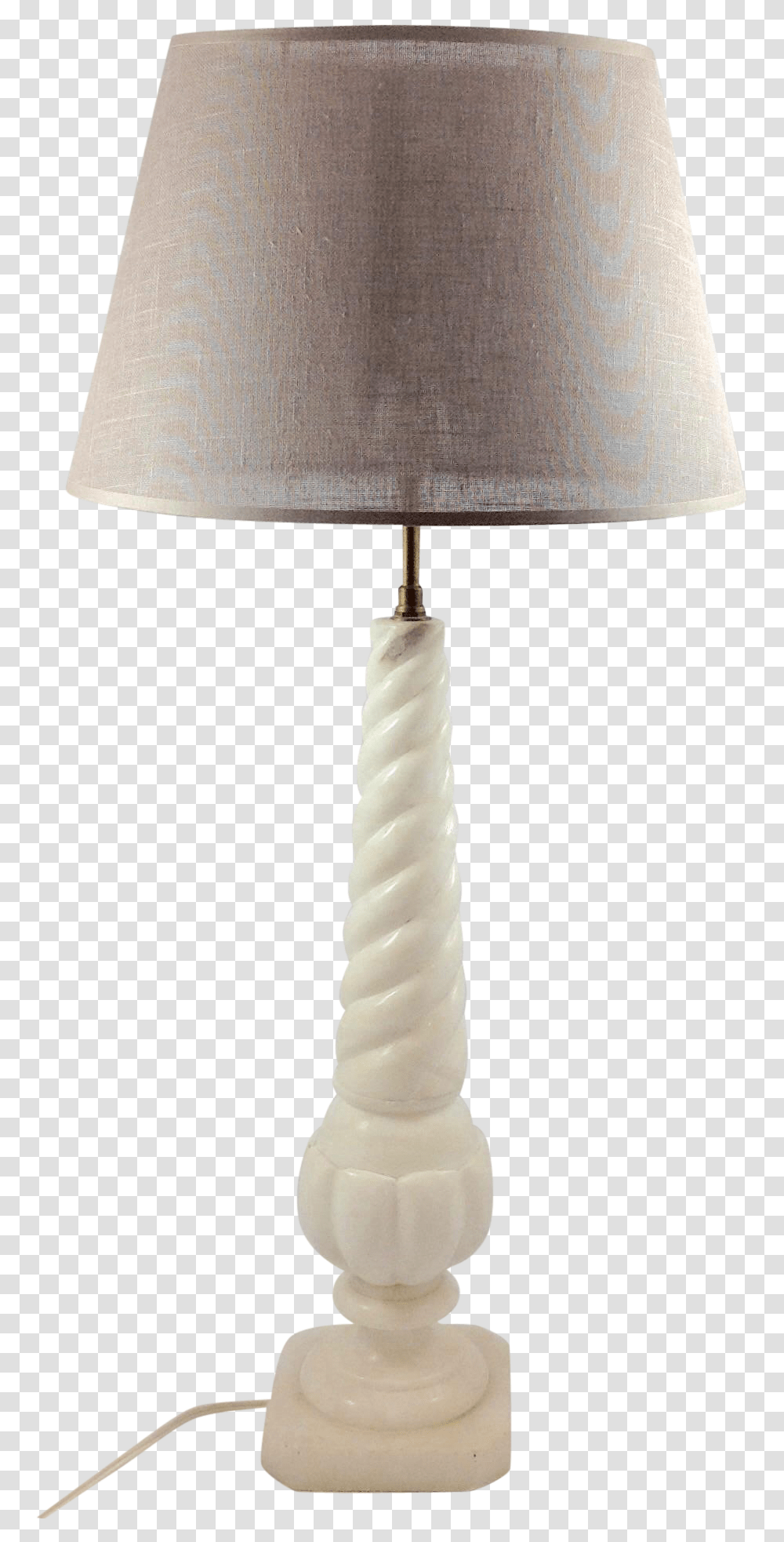 Vintage Swirl Lampshade, Table Lamp Transparent Png