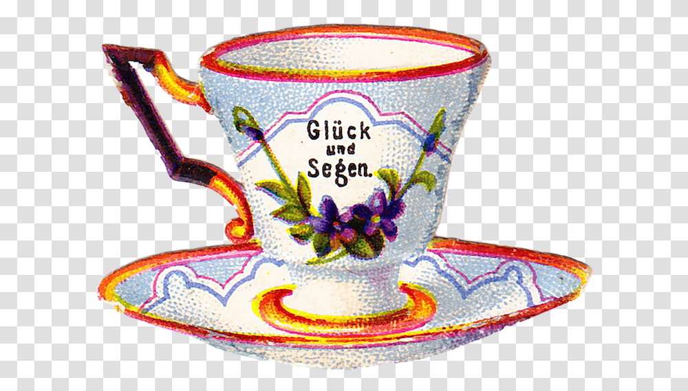 Vintage Tea Cup Teacup, Coffee Cup, Saucer, Pottery Transparent Png