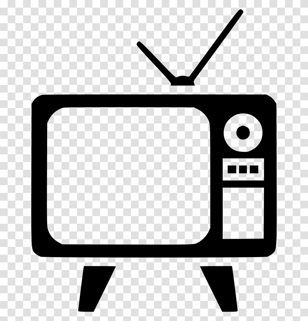 Vintage Tv Monitor Classic Watch Icon Free Download, Screen, Electronics, Display, Television Transparent Png