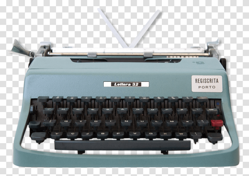 Vintage Typewriter Olivetti Lettera 32 1960Src Space Bar, Electronics, Computer Keyboard, Computer Hardware, Pc Transparent Png