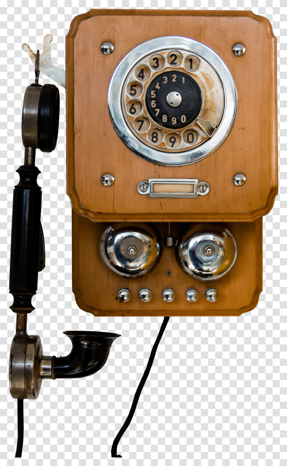Vintage Wall Phone Transparent Png