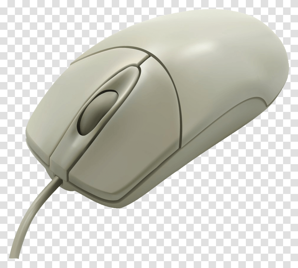 Vintage White Computer Mouse Old Computer Mouse, Electronics, Hardware, Helmet Transparent Png