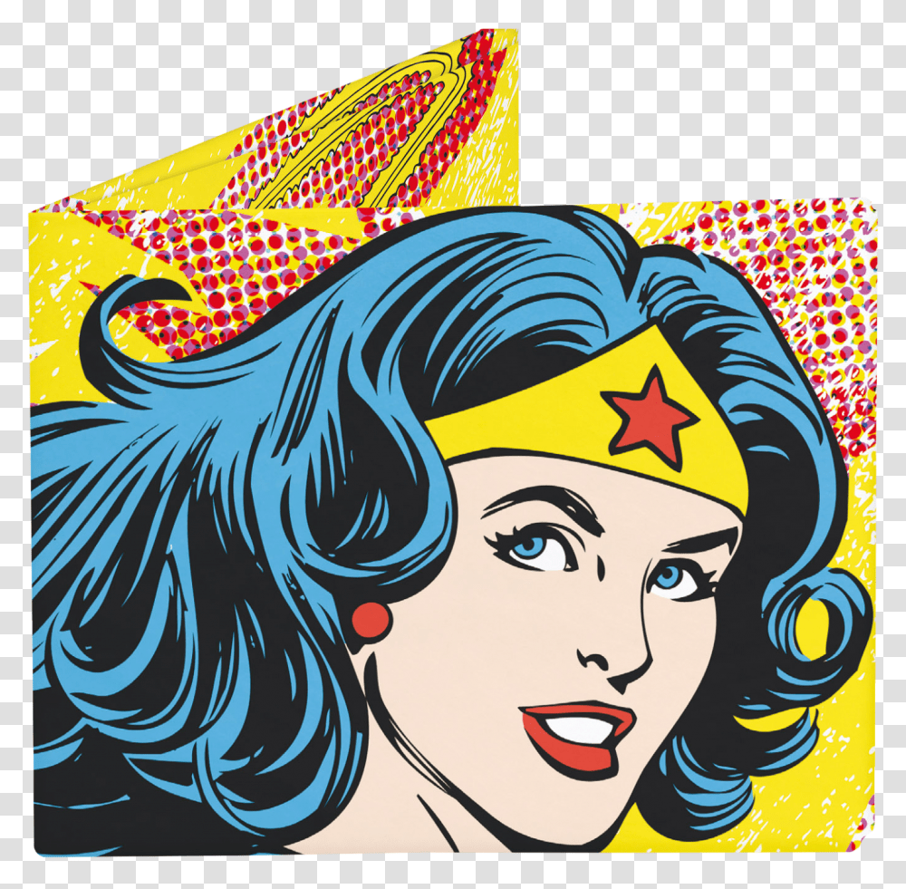Vintage Wonder Woman Clip Freeuse Stock Old Comic Book Wonder Woman, Apparel Transparent Png