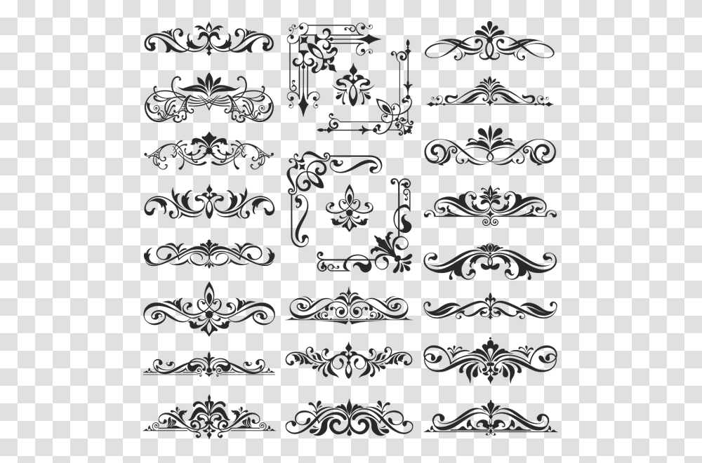 Vintazhnij Uzor Vintazhnij Ornament Kalligraficheskie Uzori Kalligrafiya, Rug, Floral Design, Pattern Transparent Png