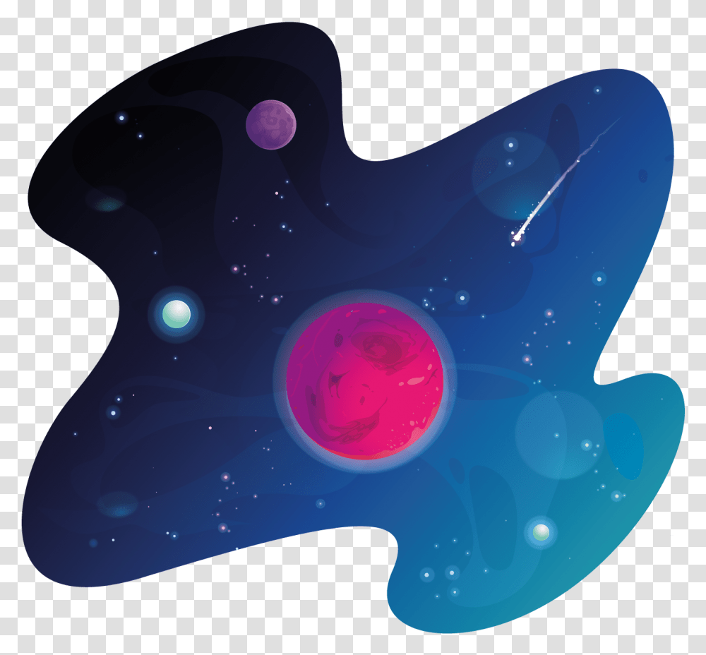 Vinyl Bedroom Outer Space View Galaxy Dot, Outdoors, Nature, Astronomy, Art Transparent Png