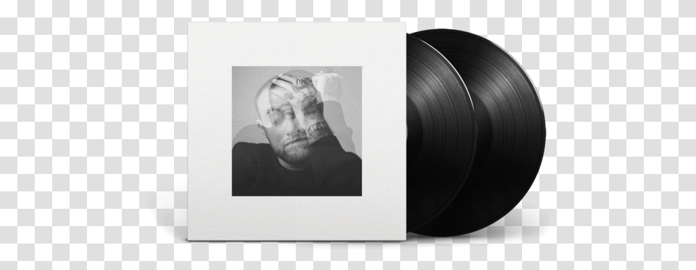 Vinyl Circles Mac Miller Cover, Person, Human, Disk, Head Transparent Png
