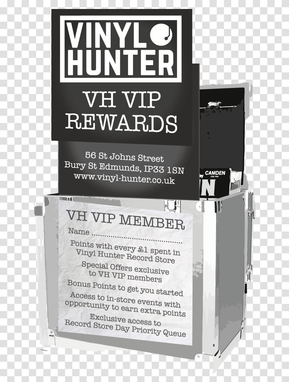 Vinyl Hunter Vip Club Don't Care, Advertisement, Poster, Flyer Transparent Png