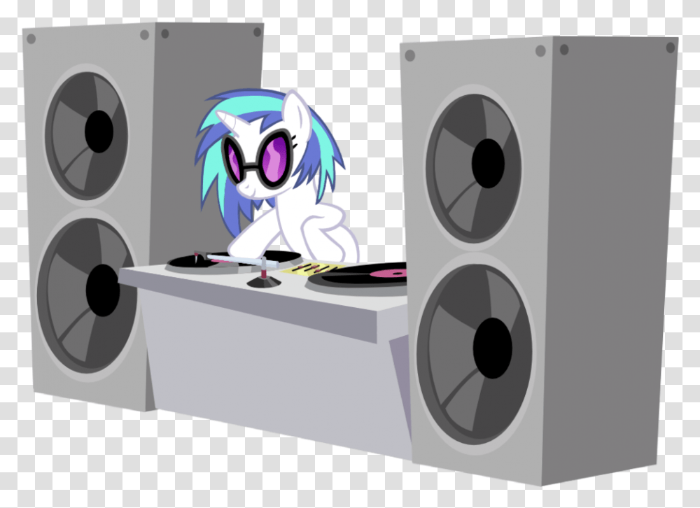 Vinyl In Her Booth By Ranger Party Hard Dj Pon 3 Gif, Electronics, Speaker, Audio Speaker, Stereo Transparent Png
