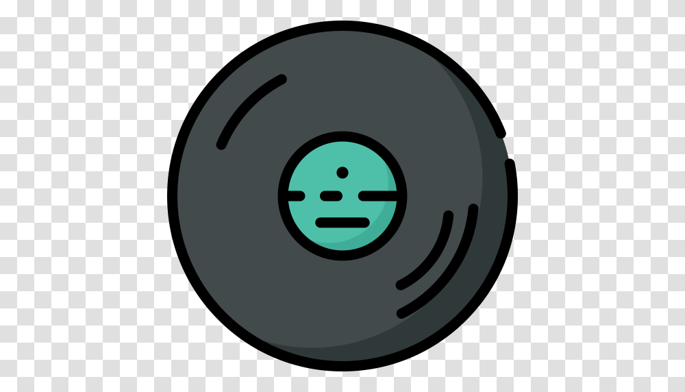 Vinyl Music Musical Icon With And Vector Format For Free, Sphere, Photography, Shooting Range, Sport Transparent Png