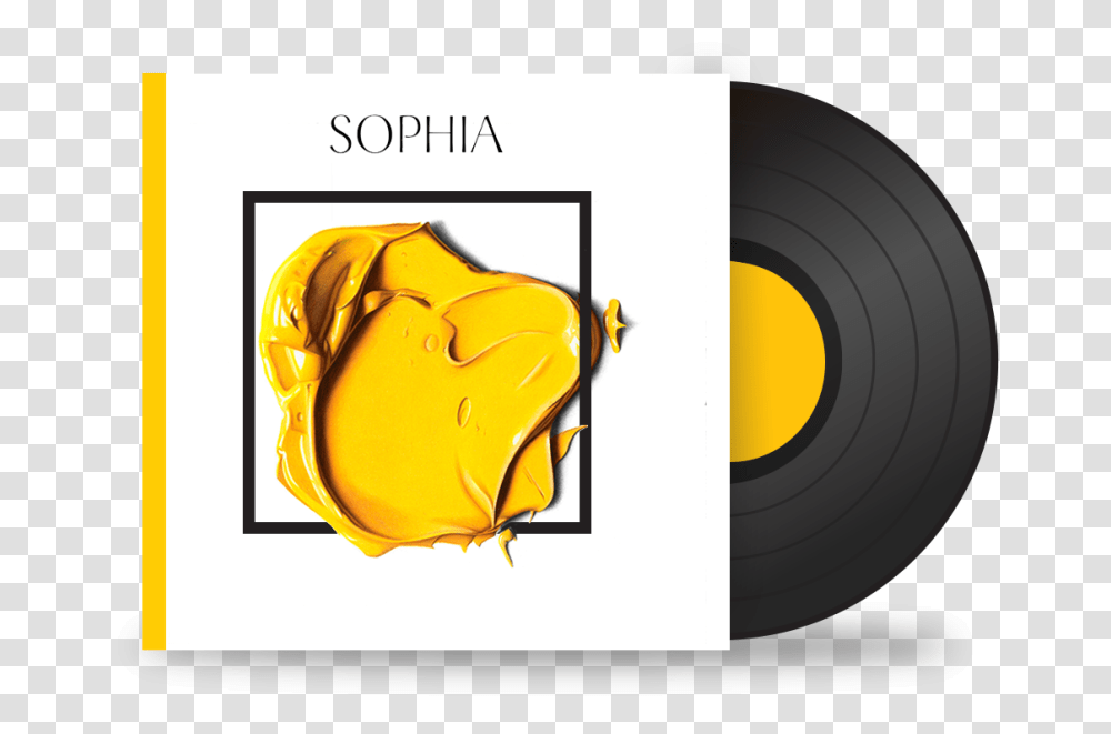 Vinyl Record By Sasha Illustration, Label, Text, Helmet, Clothing Transparent Png