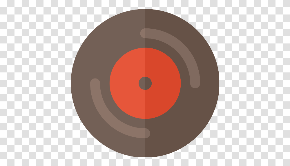 Vinyl Record Icon Circle, Shooting Range Transparent Png