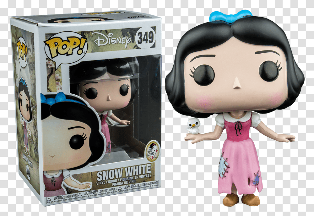 Vinyl Snow White And The Seven Dwarfs Evil Queen Witch Pop Snow White Diamond Funko Pop, Toy, Doll, Figurine, Barbie Transparent Png